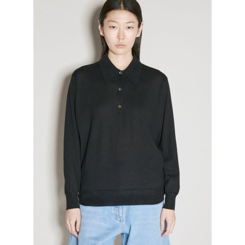 Prada Women Cashmere Polo Sweater